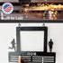 16" Race Bib and Medal Display for Runners, Metal Marathon Medal Hanger Display with Bib Holder, Running Medal Hanger