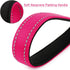 PLUTUS PET Short Dog Leash 10 Inch for Large Dogs with Locking Carabiner Clip & Padded Handle, Pink