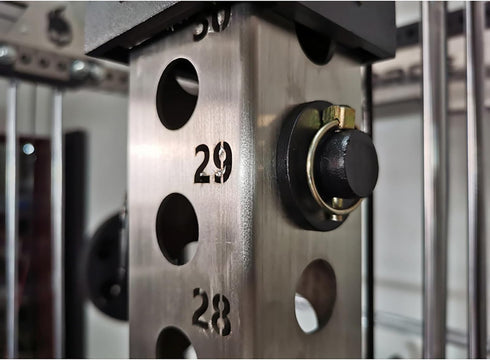 Power Cage Squat Rack, Home Gym Accessories, Squat Rack for Fitness Equipment, Fits on 3X3 Rack Attachments