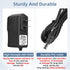 Aquarium Light LED Power Adapter AC 100-240V DC 12V 1A Replacement for Fish Tank Light Power Supply