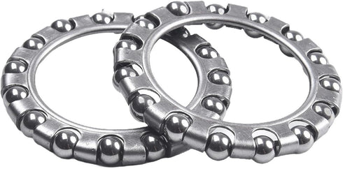 Cryspearl Headset Set 4, 1.57 1.06 E-Bike Steering Ball Bearings of Steel Construction, x in Inner/Outer Diameter
