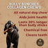 (6 Inch, 10 Pack) Bully Bunches Collagen Wrapped in Beef Bully Stick | Consistently Sized, All-Natural, Long Lasting