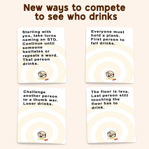 These Cards Will Get You Drunk Pack Expansion for '' - Fun Drinking Game
