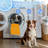 imiBBWQu Summer 27" 22" Dog Cooling Mat Orange Raster Floral Water Cooling Mat for Cat Washable Cat Pad Cool Dog Bed