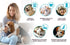 Multi-Formula Dog Supplement for Smaller Dogs - 90 Peanut Butter Chewable Tabs, 10mg HMR Lignans, 1mg Melatonin, 20mg