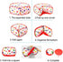 Portable Small Animals Playpen, Outdoor/Indoor Pop Open Pet Exercise Fence for Guinea Pig Accessories, Metal Wire Yard