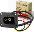 Roykaw Powerwise Charger Receptacle with Harness for EZGO Golf Cart, Medalist & TXT DCS/PDS, Item # 73051-G29