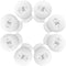 Jomeya 8 Pack Glove Locks, Universal Fit Baseball and Softball Lace Locks, No More Knots Required