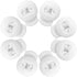 Jomeya 8 Pack Glove Locks, Universal Fit Baseball and Softball Lace Locks, No More Knots Required