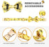 Beirui Soft Comfy Dog Bow Tie Collar with Multicolor Patterns, Cute Collars with Metal Buckle for Small Medium Large