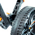 YakAttack TowNStow Kayak Cart, BeadLoc Rubber Tread Wheel for Hardpack Ground Surfaces, Black - Single Pack
