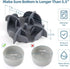 Jaoul Slow Feeder Dog Bowls Large Breed Insert, X-Large 7 Inch Cuttable Insert with 32 Suction Cups for Medium Large