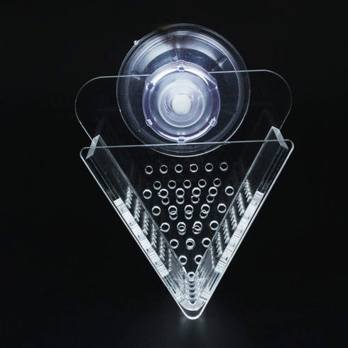 Tmboryuu Aquarium Acrylic Feeding Cup Clear Leeches Trap Plant Cups Shrimp Live Red Worm Fish Feeder for Aquariums