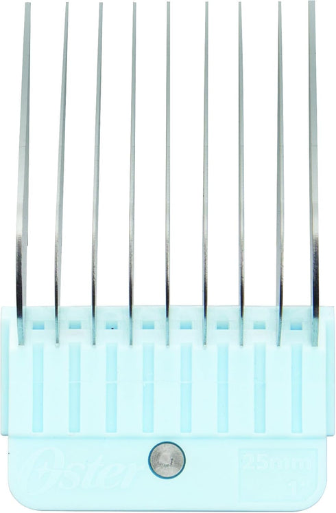 Oster 10-Piece Pet Clipper Guide Comb Kit, Stainless Steel (078936-100-000)