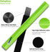 Reflective Band for Night Running, 6 PCS Premium Reflective Bands for Arm/Wrist/Ankle/Leg, Adjustable for Men and Women