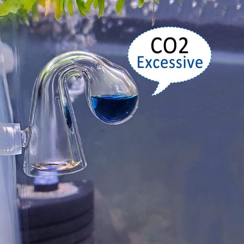 Glass Drop Checker Kit, 15ml Co2 Checker Solution for Monitoring Planted Tank CO2 Levels