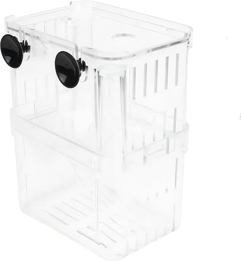 Petzilla In-Tank Aquarium Breeder Box, Breeding Incubator for Small Fish, Acrylic Divider for Shrimp & Clownfish