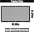 Car Dog Barrier Net, Auto Protection Fence Net Backseat Mesh Pet Barrier, Car Stretchable Obstacle Mesh Divider Net Car Adjustable Safety Mesh for Most Cars, Trucks, SUVs (44"×24") by JOYCOURT