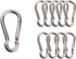 Olivia & Oliver Stainless Steel Carabiner - Heavy Duty Spring Snap Hook Keychain Clip for Fitness, Camping, Hiking