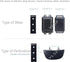Quick Snap Bungee Dog Collar Strap with D Ring, Adjustable Durable Waterproof Replacement for Electronic Training