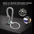 Heavy Duty Titanium Carabiner Clip Hook EDC Keychain - Anti-Lost Quick Release Key Chain for Keys
