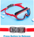KAILIMENG Kids Swim Goggles, 2 Pack Anti-Fog Anti-UV Swimming Goggles for Ages 3-15