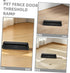 2pcs Gadpiparty Guardrail Pedal for Dog Ramps Dog Door Ramp Stairs Safety Gate for Boy Girl Elderly