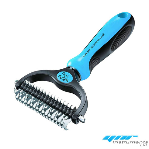YNR Pet Cat Dog Horses Hair Fur Shedding Trimmer Grooming Dematting Rake Deshedding Comb Brush Tool Kit