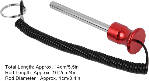 Magnetic Weight Pin, 5.5inch with Pull Rope for Strength Training Fitness Equipment Accessories for Weight Stack