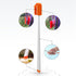 Small Fish Tank Cleaner - Algae Scraper for Glass Aquariums, Aquarium Brush & Scrubber Tool for Cleaning