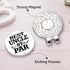 Hafhue Best Uncle by Par Golf Ball Marker with Magnetic Hat Clip, Funny Golf Accessories for Uncle, Birthday Gift for
