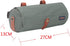 TOURBON Waxed Canvas Bicycle Top Tube Bag - Bike Handlebar Basket