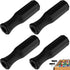YARNOW 4pcs Octagonal Plastic Foosball Grip Handles Durable Non-Slip Table Soccer Accessories