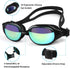 Firesara Swim Goggles - No Leaking Large Frame Wide View Pool for Women Men