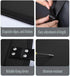 Y/3 Car Camping Essentials Rear Seat Mattress Extension Plate, Car Back Seat ExtenderPortable Mattress for Sleeping