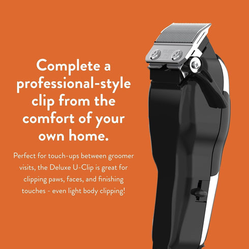 Trimmer 3 7 Wahl Pro Animal Deluxe U-Clip - Dog & Cat with Cutting Lengths & Attachment Combs - Premium Grooming Tools