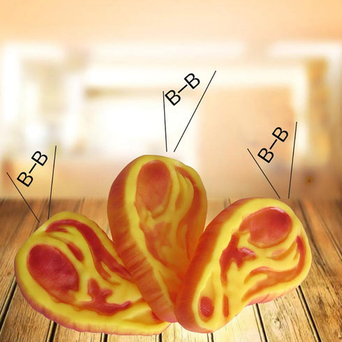 Pet Chew Toy Interactive Dog Food Toy, 3 Pack Soft Non-Toxic Squeaky Toys for Puppies and Small Dogs