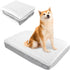 Replacement Washable Dog Bed Covers (Cover Only), Waterproof Warm Dog Mattress Cover, Plush Dog Bed Cover, Easy to