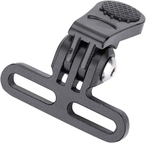 Keenso Bike Mount Bracket, Aluminium Alloy Flashlight Holder for Sport Camera or Bike Light Black Cycling Accessories