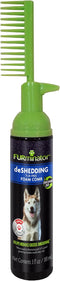 FURminator Tub-Free Deshedding Foam Comb - 3 Ounces, Grooming Comb for Dogs, Freshens Coat, Reduces Odors