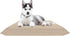 Waterproof Soft Durable Beige Elastic Dog Bed Cover, Machine-Washable Medium Size (37"x25")