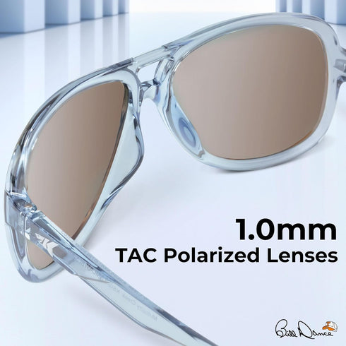 KastKing Bill Dance Polarized Sport Fishing Sunglasses for Men and Women, UV Protection for Driving, Cycling, Running
