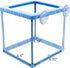 AQUANEAT Fish Tank Breeder 2 pcs Small Mesh Net Fry Saver Aquarium Spawn Hatchery Isolation with Suction Cups
