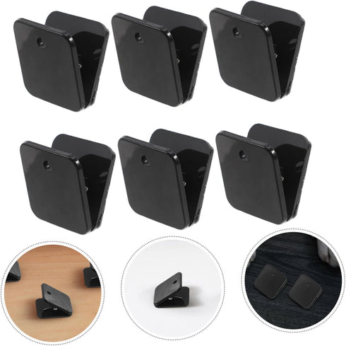 6pcs Clear Dog Pee Pad Holder Wall-Mounted Training Pad Clips for Indoor and Outdoor Use Durable Easy to Install Potty