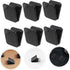 6pcs Clear Dog Pee Pad Holder Wall-Mounted Training Pad Clips for Indoor and Outdoor Use Durable Easy to Install Potty