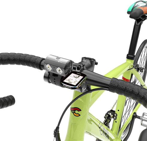 Volo Extender BAR - Aluminum Bike Handlebar Extender for Mounts, GPS, Headlights (85mm)