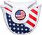 Stars & Stripes Golf Mallet Putter Head Cover Protector with Magnetic Closure