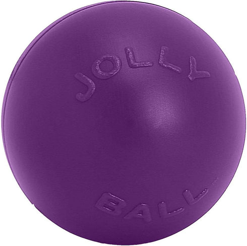 Jolly Pets Push-n-Play Ball Dog Toy - 10 Inches, Large, Purple