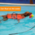 Vivifying Long Floating Dog Leash, 20ft Training Leash with Comfortable Handle for Hiking, Swimming, Beach (Black)