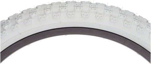 Kenda Comp III Style Wire Bead Bicycle Tire, White, 12-1/2-Inch x 2-1/4-Inch